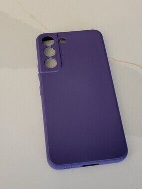 Purple Silicone Phone Case for Cell Phones S21 S22